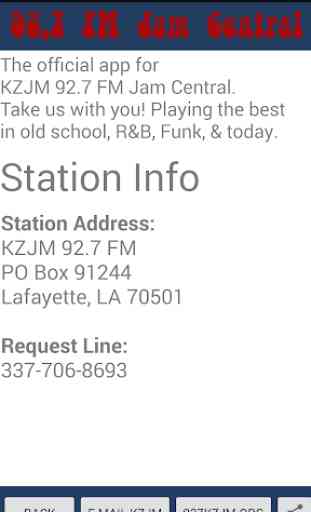 KZJM Radio 92.7 FM Lafayette 3