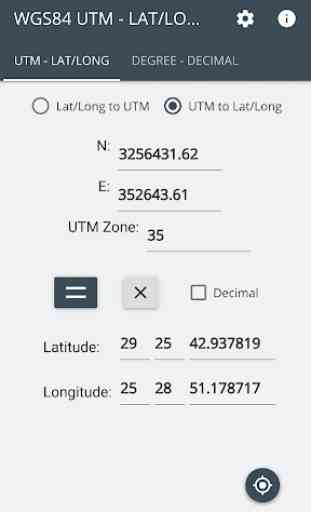 Lat/Long & UTM Converter Ad-Free 4
