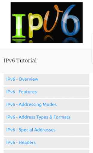 Learn IPv6 Tutorial 1