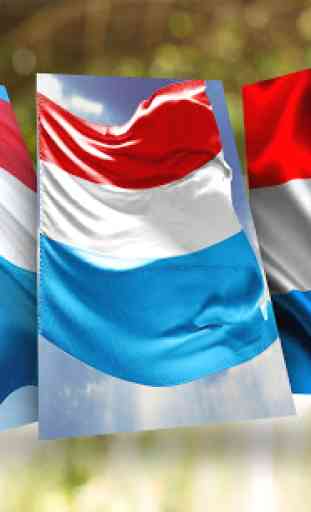 Luxembourg Flag Wallpaper 1