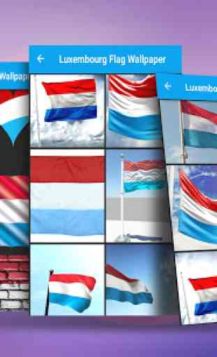Luxembourg Flag Wallpaper 3