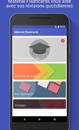 Material Flashcards - Professeur Particulier 1