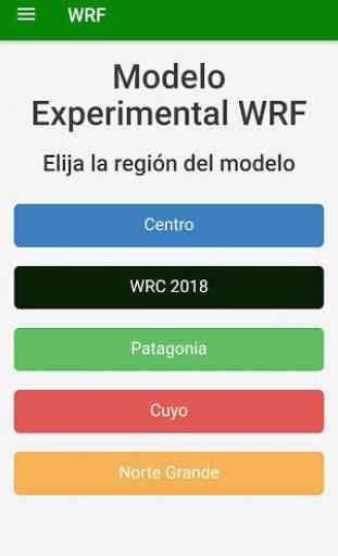 Modelo Experimental WRF 1
