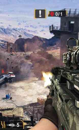 Mountain Sniper : Killer Gun FPS Shooting Game 3D 2