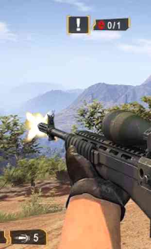 Mountain Sniper : Killer Gun FPS Shooting Game 3D 3