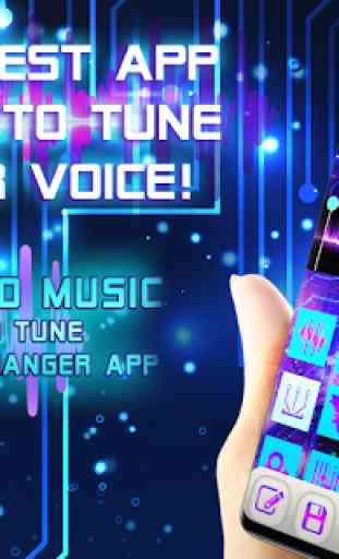 Musique Electro Auto Tune - Voix Changeur App 1