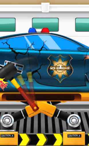 Nettoyage de voiture de police: véhicules 1