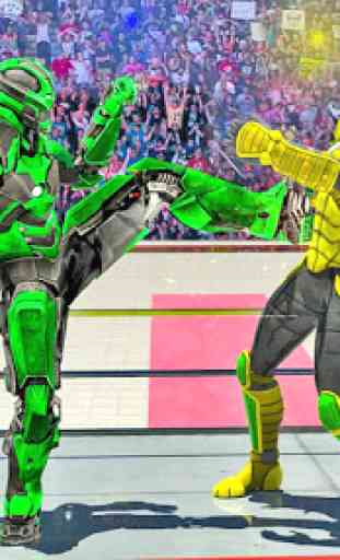 Ninja robot combats jeux - robot anneaux de combat 1