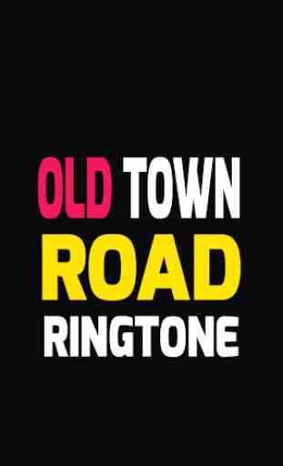 Old Town Road ringtone free 1