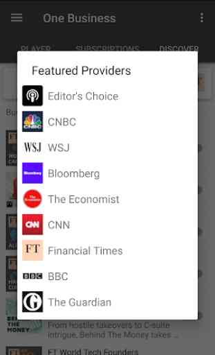 One Business: CNBC, Bloomberg, BBC, WSJ in one App 1