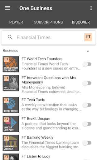 One Business: CNBC, Bloomberg, BBC, WSJ in one App 2