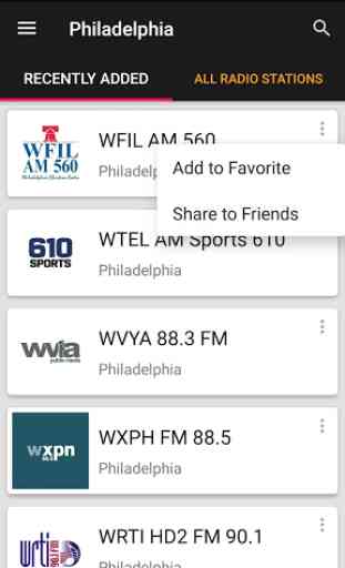 Philadelphia Radio Stations - Pennsylvania, USA 1