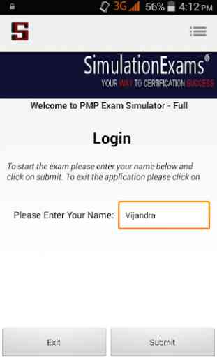 PMP Exam Simulator - Full 1