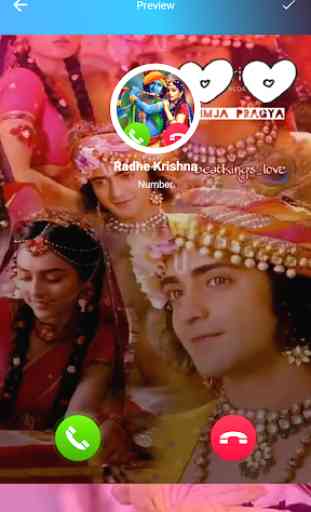 Radha Krishna Video Ringtone for Incoming Call 4