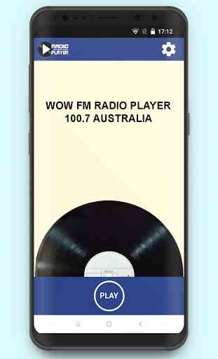 Radio Wow FM Australia 100.7 Player 1