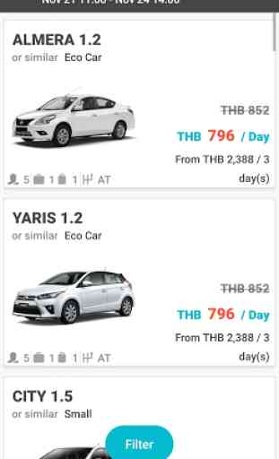 Rent A Car App in Thailand - Rentconnected.com 3