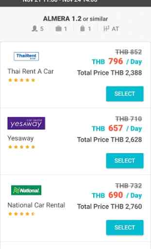 Rent A Car App in Thailand - Rentconnected.com 4
