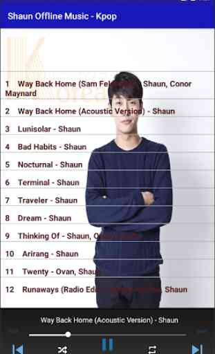 Shaun Offline Music - Kpop 2