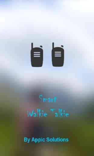 Smart Walkie Talkie (Free) 1