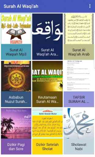 Surah Al Waqiah Mp3 Arab Latin dan Terjemahan 1