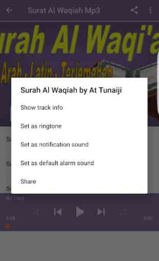 Surah Al Waqiah Mp3 Arab Latin dan Terjemahan 3