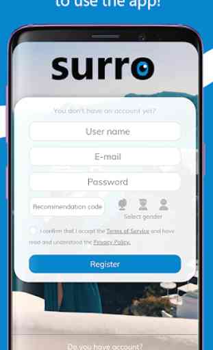 Surro- Social Fun App 1