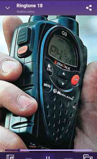 Talkie-walkie  - SONNERIES et FONDS d'écran 3