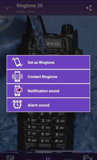 Talkie-walkie  - SONNERIES et FONDS d'écran 4