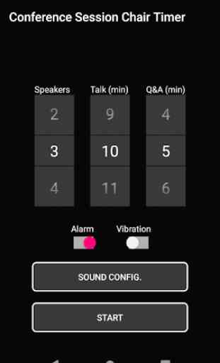 Timer for Conference Session Chair 1