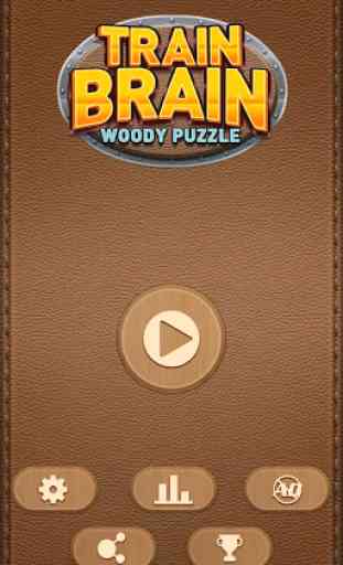 Train Brain Woody Puzzle 1