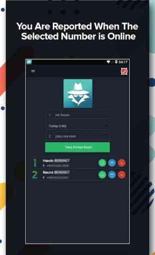 Utilisation de l'application:Tracker pour WhatsApp 3