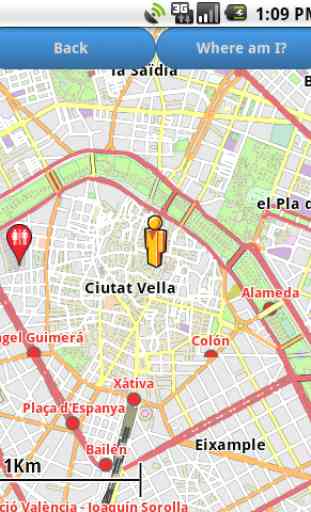 Valencia Amenities Map (free) 1