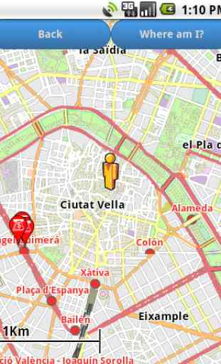 Valencia Amenities Map (free) 2