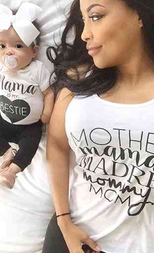 Vêtements de mode maman et bébé 1