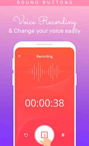 Voice changer: Voice editor - Funny sound effects 1