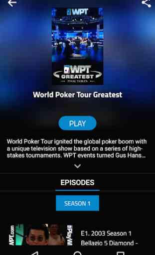 WatchWPT - World Poker Tour TV 3