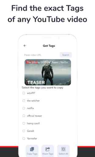 YouTags Pro - Find tags from YouTube videos 3