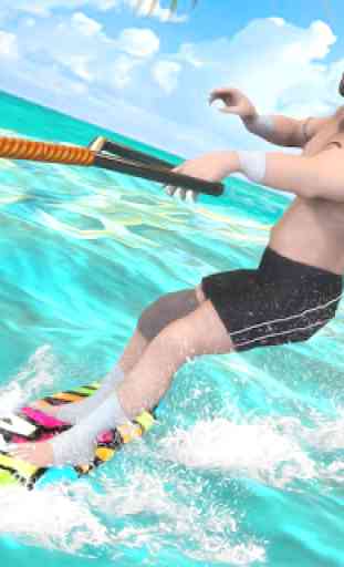 Course de jet ski: Jeux de Sport de Surf sur l'Eau 1