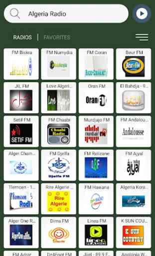 Algeria Radio Stations Online 1