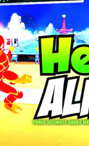 Alien Hero Arena Ultimate Force Mega Transform War 2