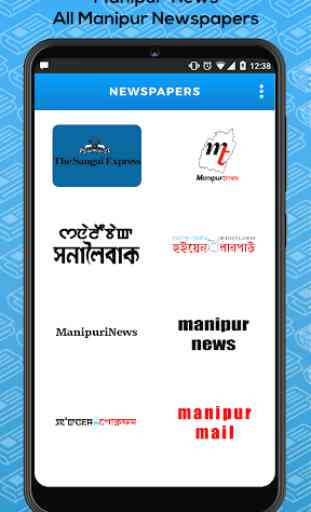 All Manipur Newspapers-Manipur News 1