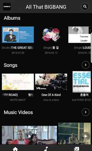 All That BIGBANG(songs, albums, MVs, videos) 3