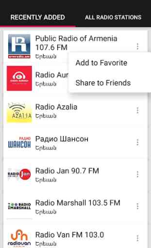Armenian Radio Stations 2