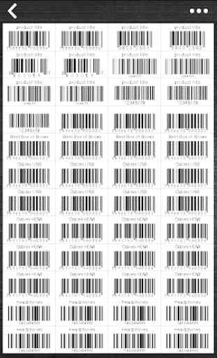 Barcode Maker PDF (générer des codes à barres) 1