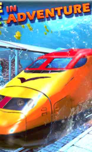 Bullet Train Simulator Underwater Game 1