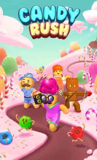 Candy Rush: Sweet Blast Puzzle Games 1