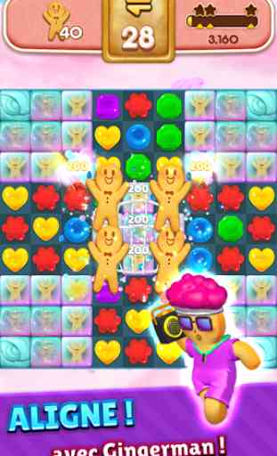 Candy Rush: Sweet Blast Puzzle Games 2