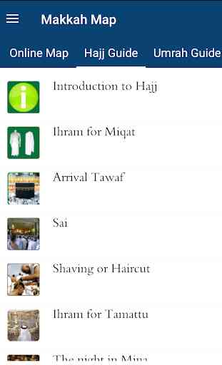 Carte Makkah et Guide Hajj 2