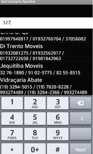 Contact Number Search 2