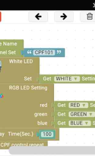 CPF LED101 Blockly 2